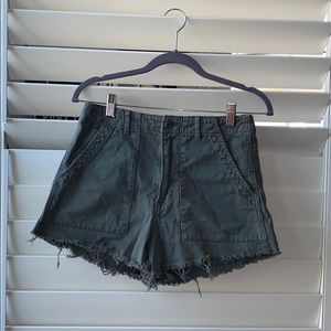 Dark Green Shorts